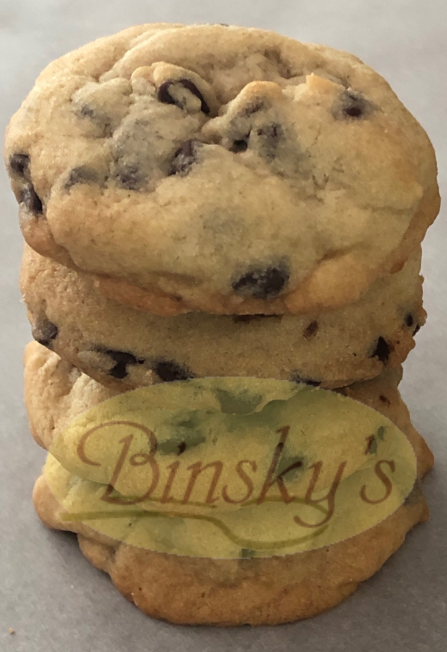 Melt in your mouth, mini creamy milk chocolate surrounded by a fluffy, buttery cookie, filled with semi-sweet chocolate chips.