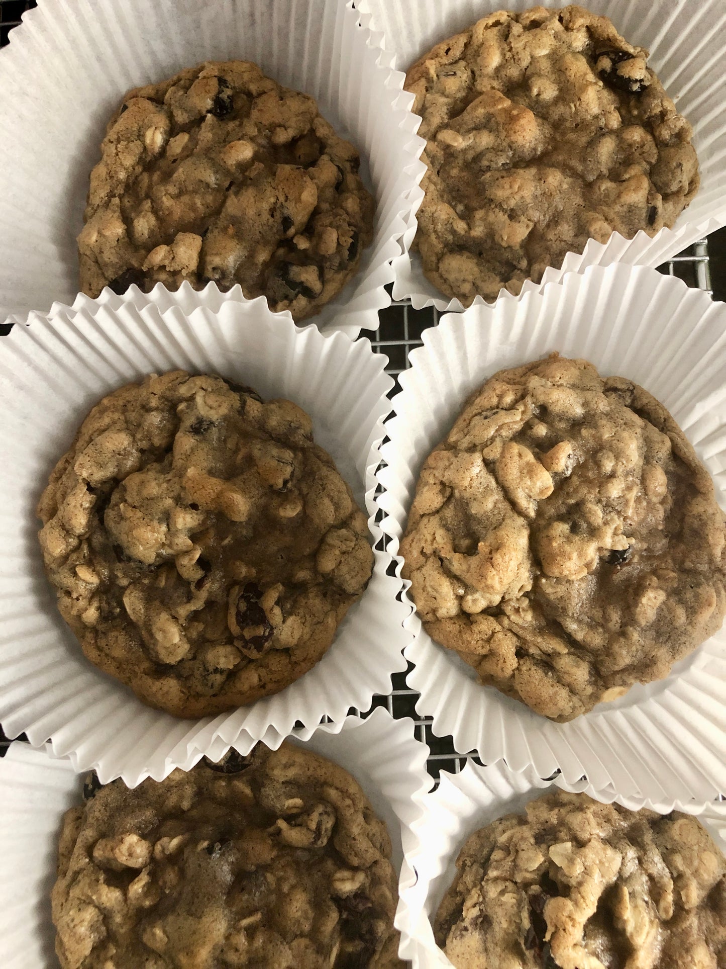 Brown Butter Oatmeal Raisin, Cranberry or Mix