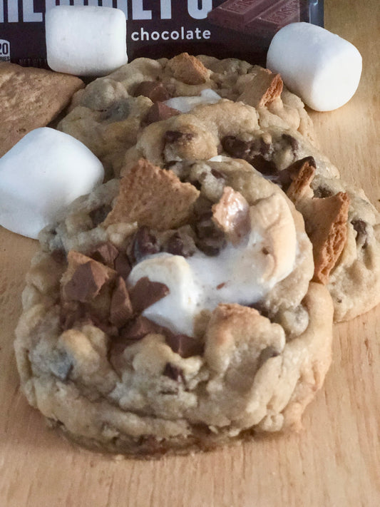 S'mores Cookie - Get ready! Back by the fireside 🔥 and ready to order next summer!