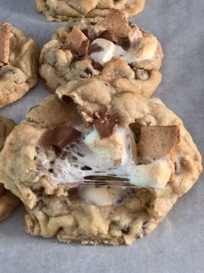 S'mores Cookie - Get ready! Back by the fireside 🔥 and ready to order this summer!